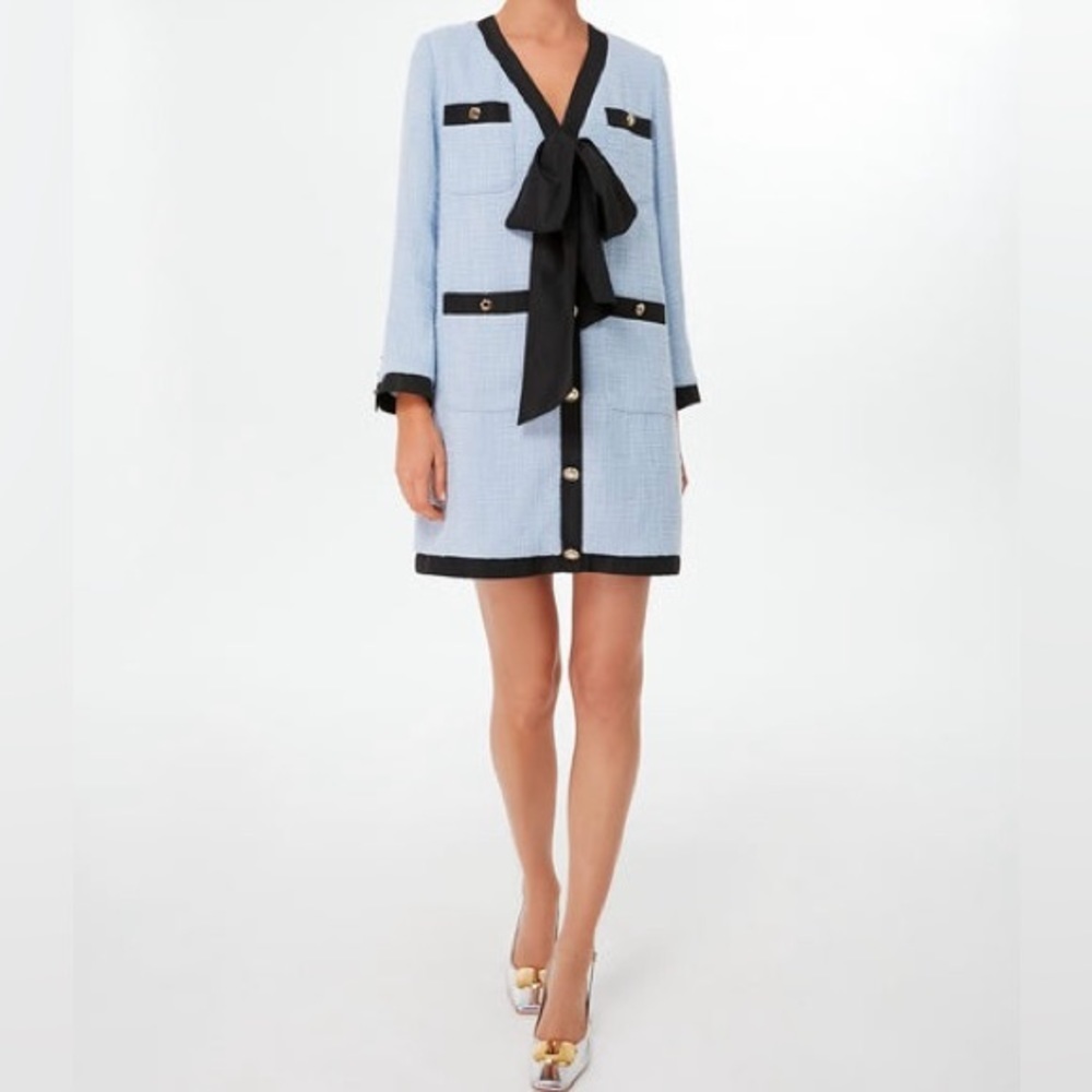 Pomander Place | Coco Tweed Bow Dress